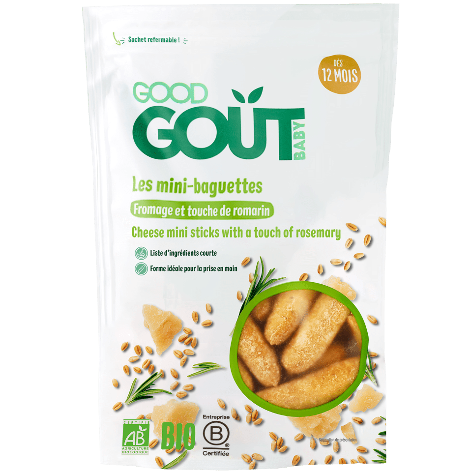 Good Gout Mini-baguettes au fromage et au romarin
