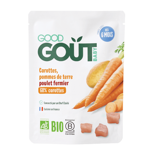 Good Gout Carotte, pomme de terre et poulet fermier