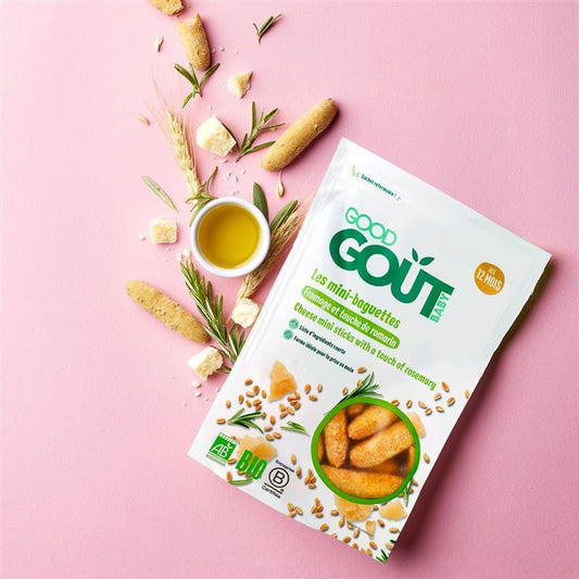Good Gout Mini-baguettes au fromage et au romarin