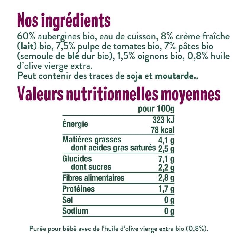 Good Gout Penne aux aubergines