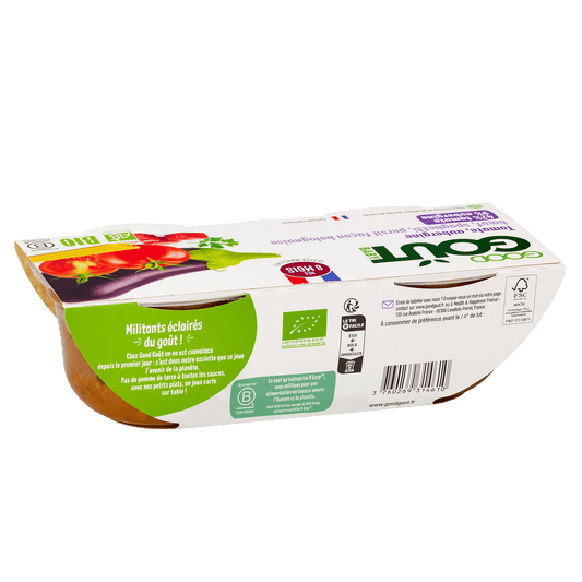 Good Gout Tomate aubergine bœuf spaghetti façon bolognaise