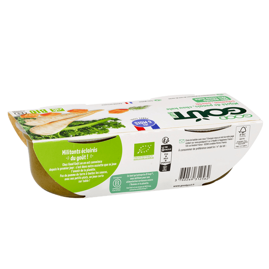 Good Gout Mijoté de panais chou kale et saumon