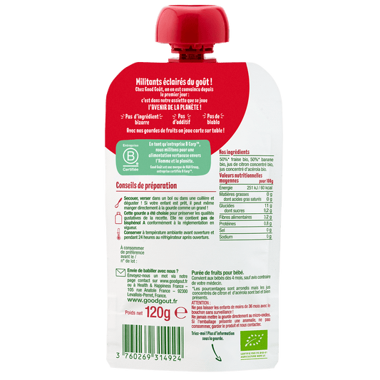 Good Gout Fraise banane