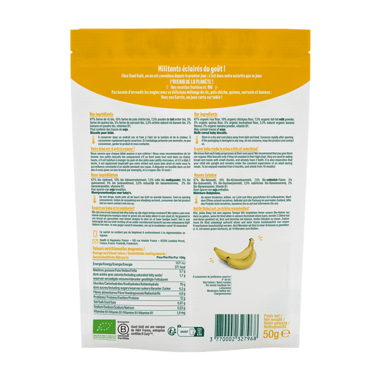 Good Gout Les carrés banane