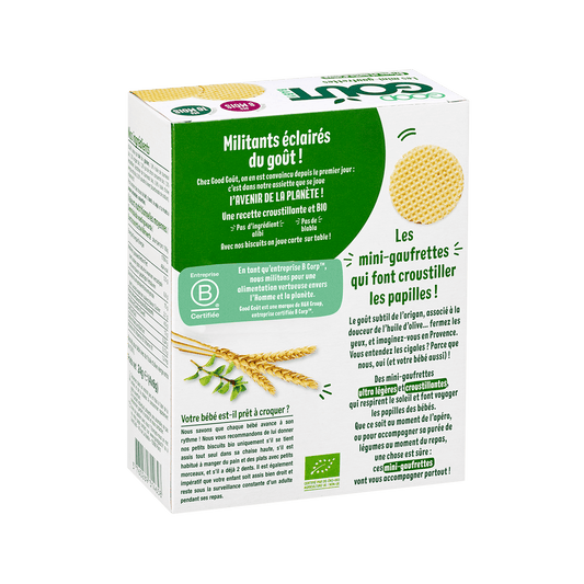 Good Gout Les mini-gaufrettes origan