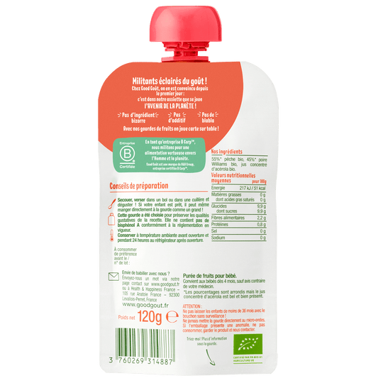 Good Gout Pêche Poire