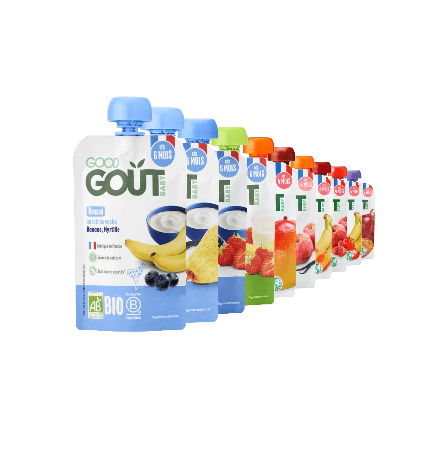 Good Gout Mon pack brassés et gourdes fruits