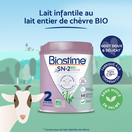 Biostime Biostime Lait de Chèvre 2ème âge