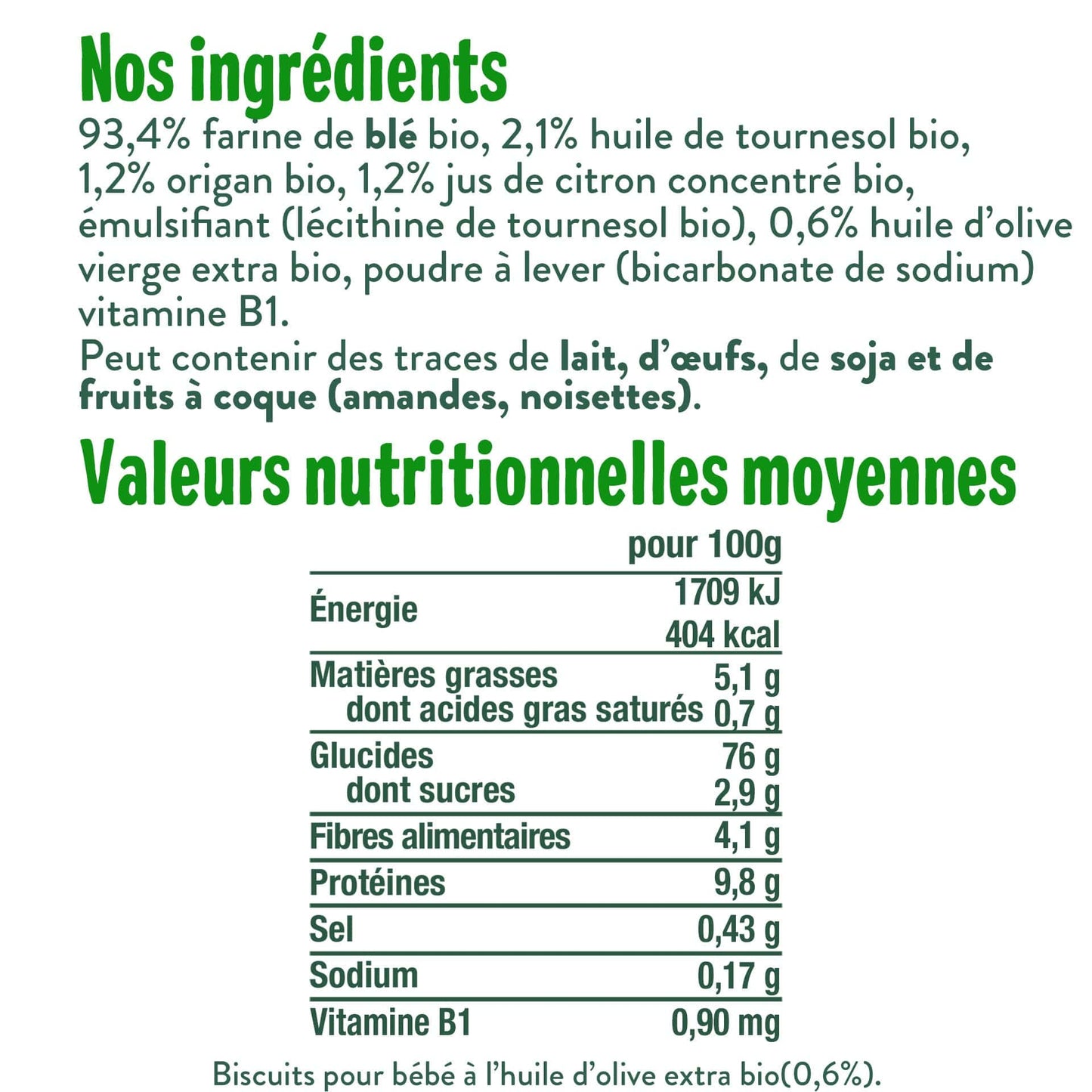 Good Gout Les mini-gaufrettes origan