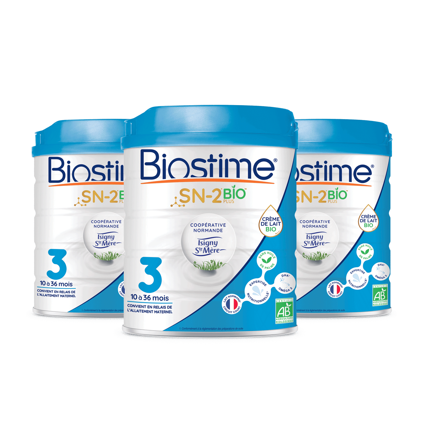 Biostime Biostime Lait de Croissance 3ème âge Lot de 3 boîtes