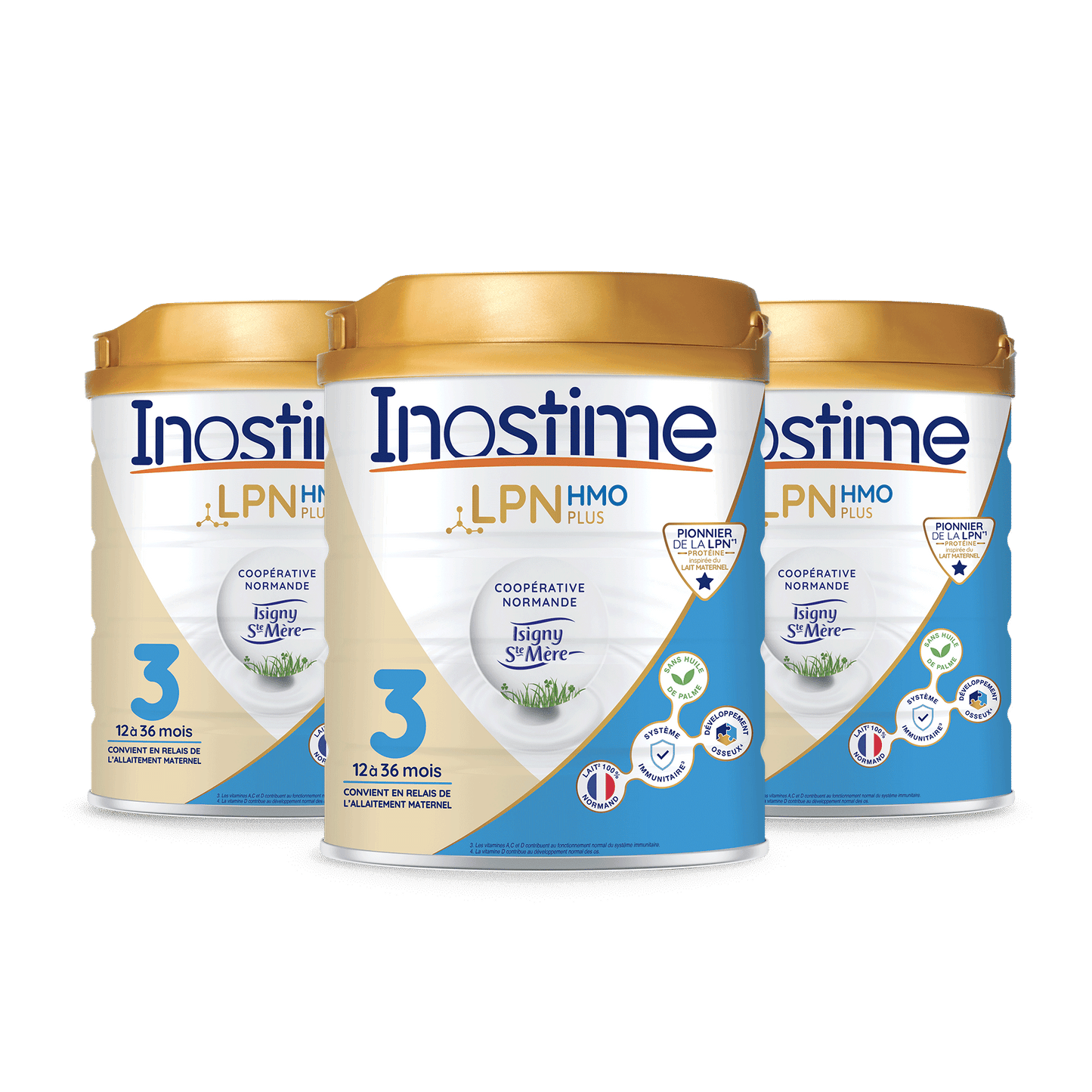 Inostime Inostime Lait de Croissance 3ème âge Lot de 3 boîtes