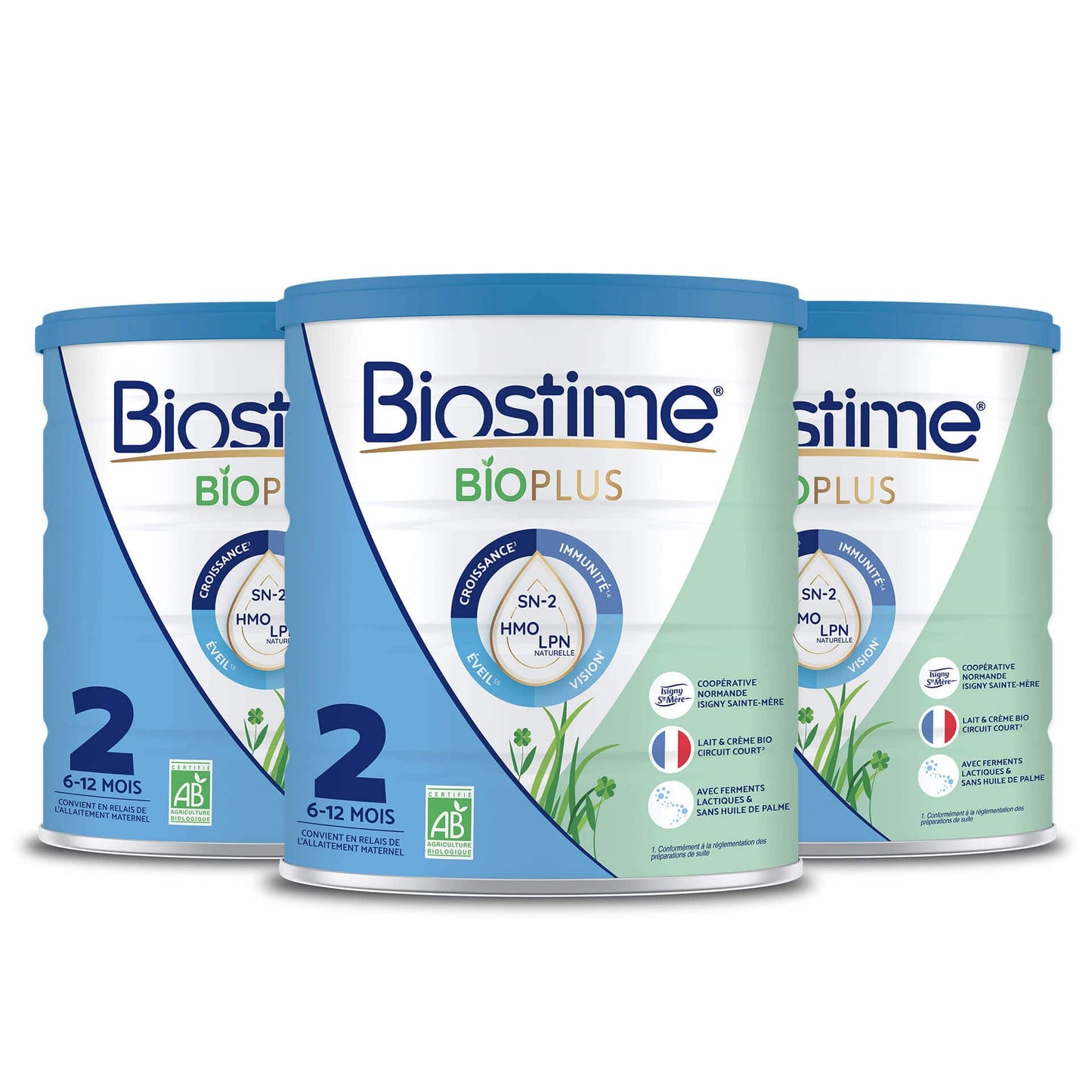 Biostime Biostime Lait de Suite 2ème âge Lot de 3 boîtes