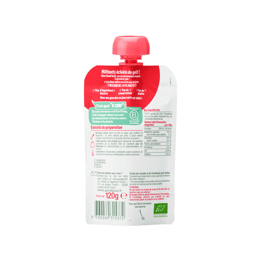 Good Gout Carotte framboise