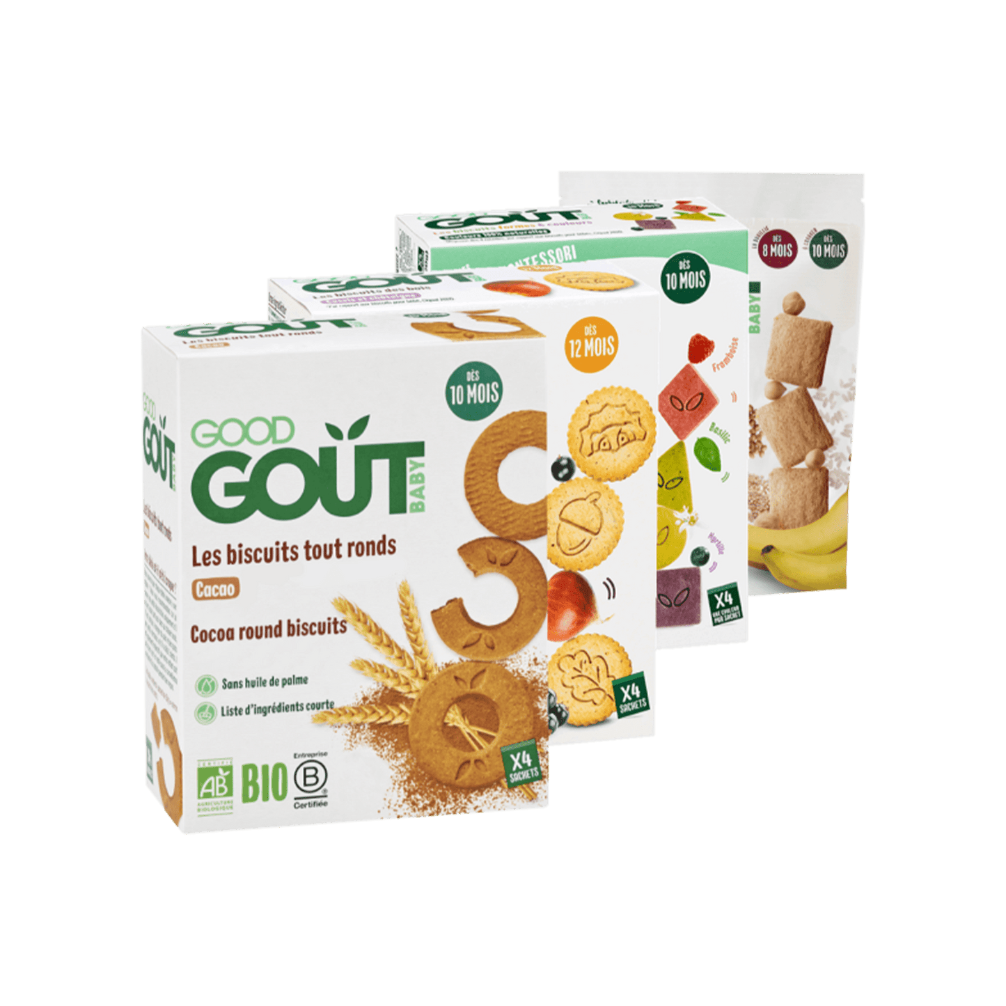 Good Gout Mon pack biscuits goûter