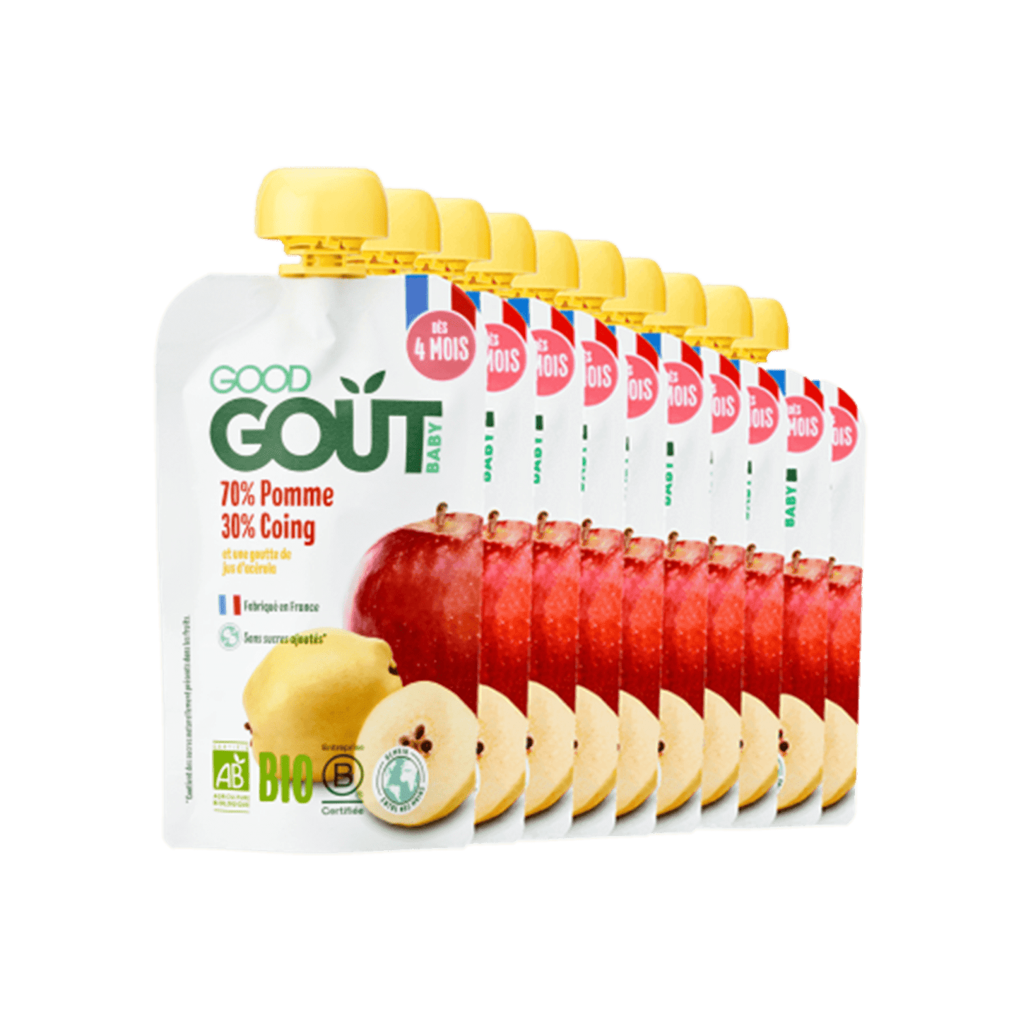 Good Gout Pomme Coing 10 x 120gr.