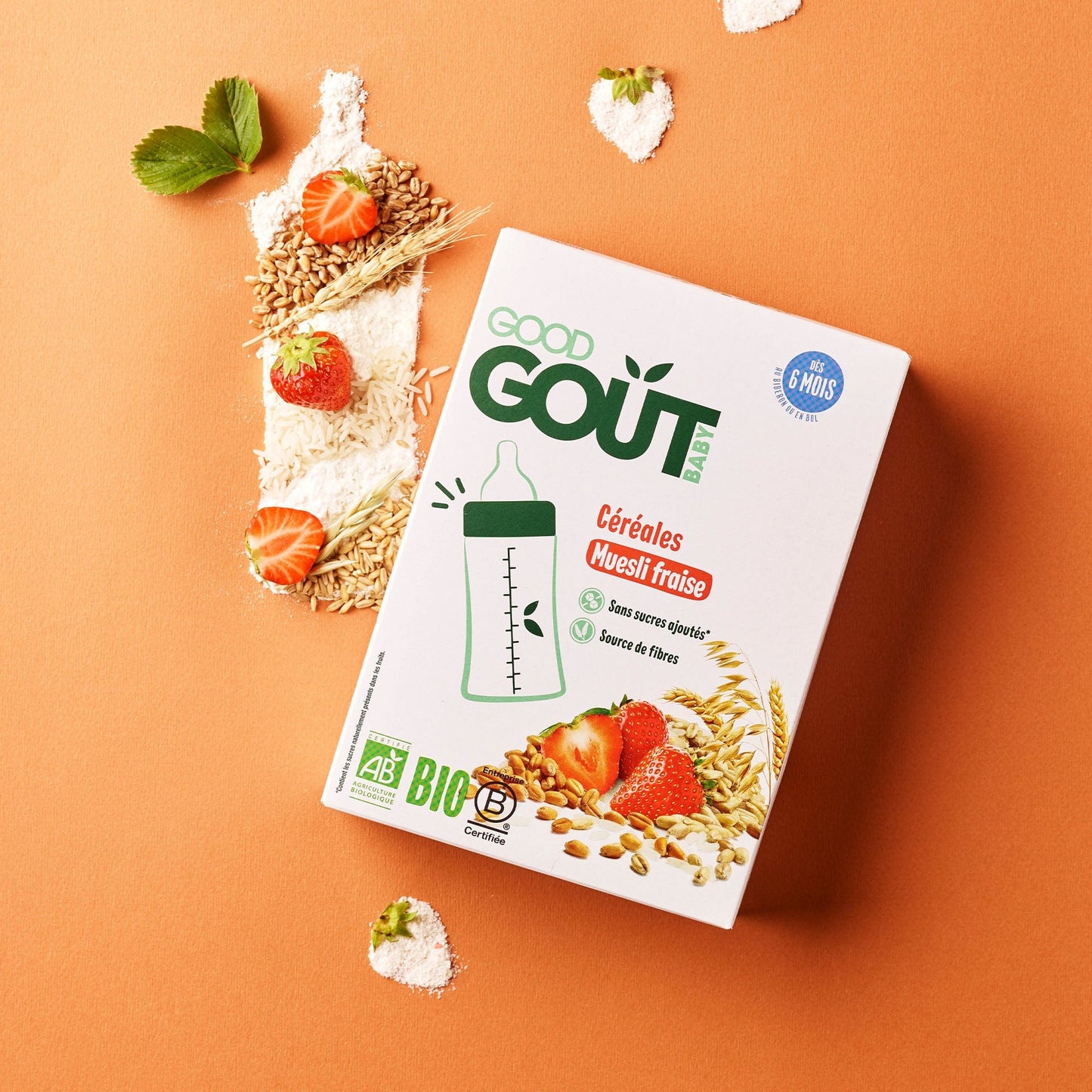 Good Gout Céréales muesli fraise