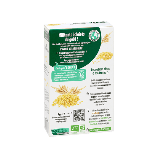 Good Gout Pâtes risoni à la semoule de blé dur bio