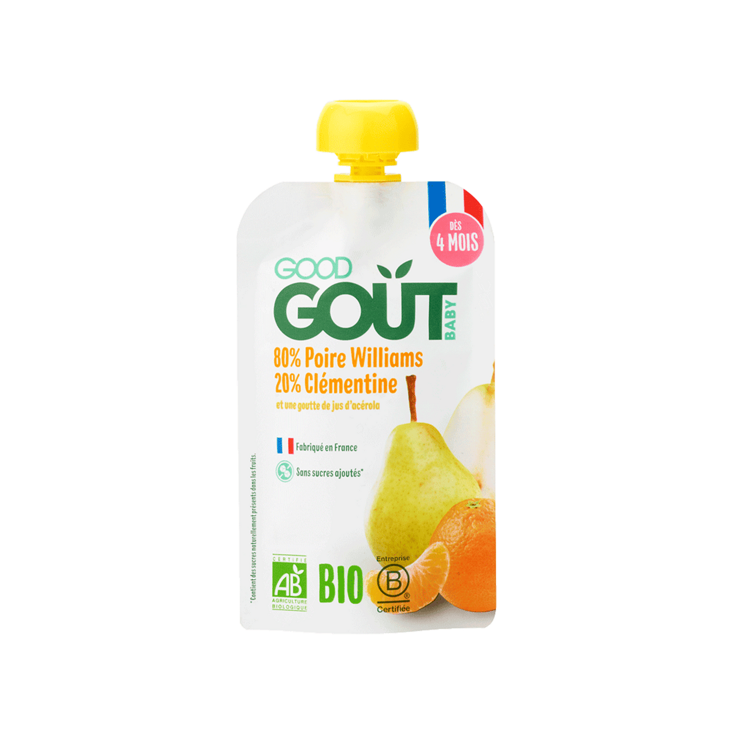 Good Gout Ma semaine gourdes Poire Clémentine