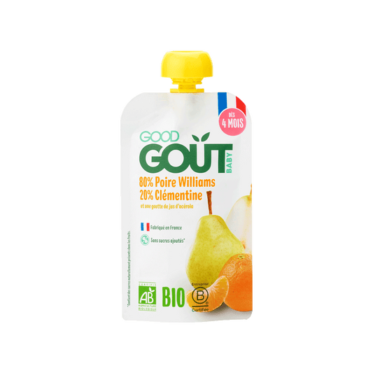Good Gout Ma semaine gourdes Poire Clémentine