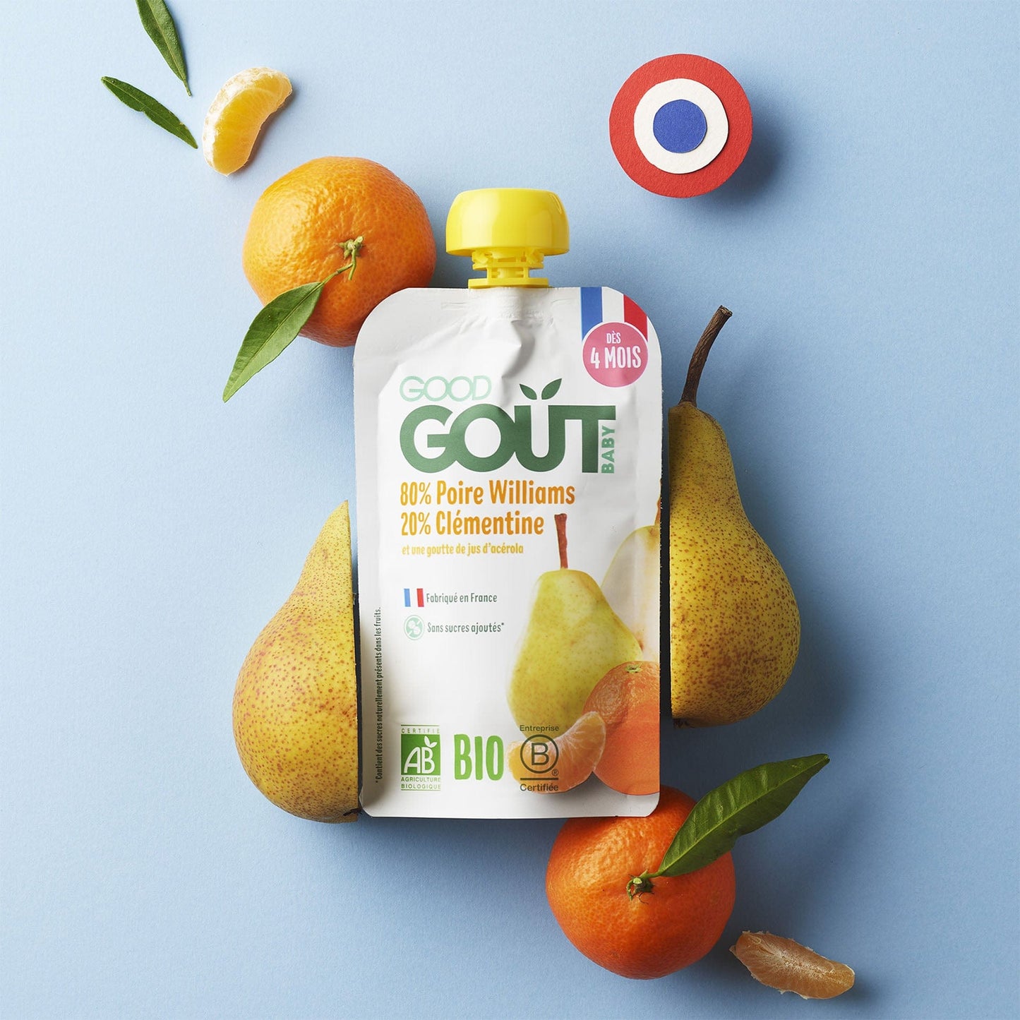 Good Gout Ma semaine gourdes Poire Clémentine