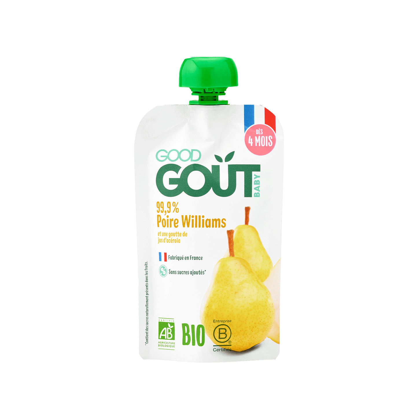 Good Gout Ma semaine gourdes Poire Williams