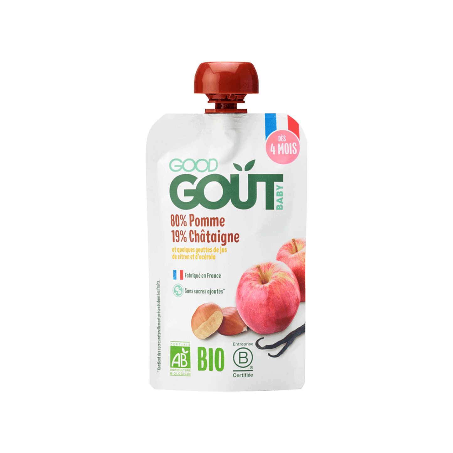 Good Gout Pomme Châtaigne 1 x 120gr.