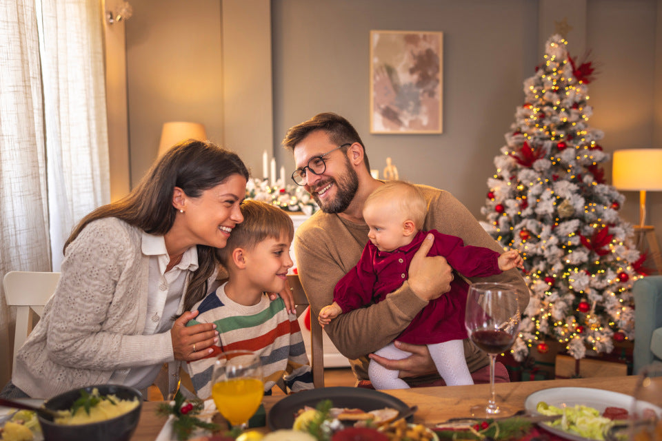 Repas de noël : comment faire aussi plaisir aux bébés ?