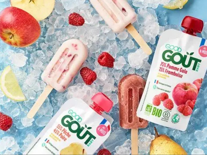 Recette de glaces aux fruits bio pour enfant