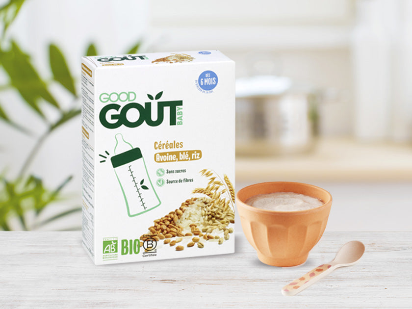 Bouillie de lait infantile
