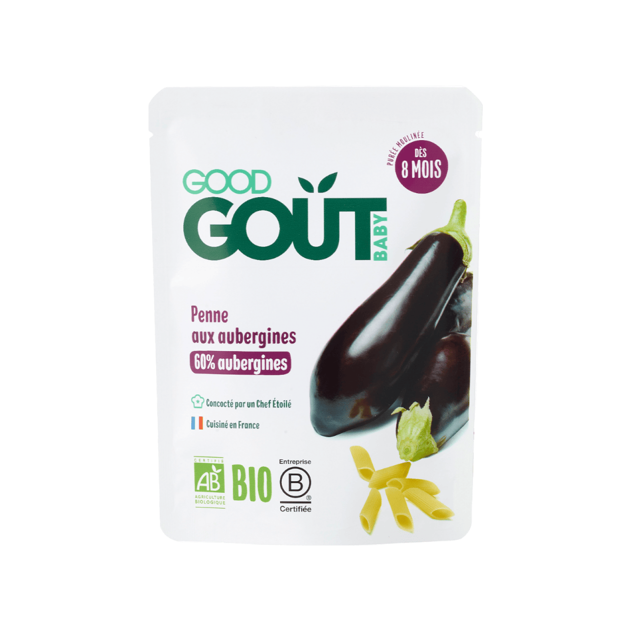 Good Gout Penne aux aubergines