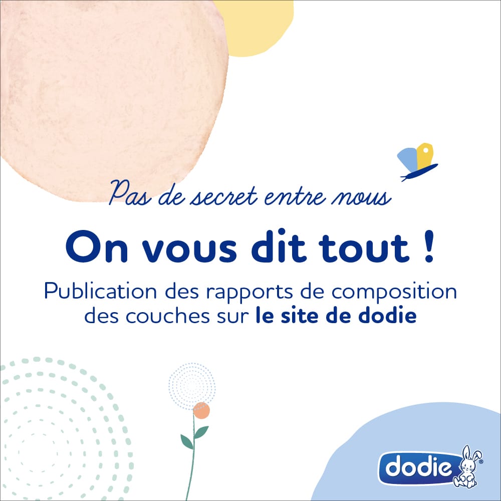 Dodie Couches Bébé Taille 2 (3 à 6 kg) - Lot de 3 x 56 couches lot de 3