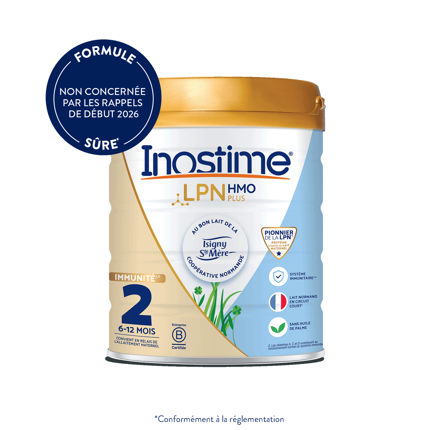 Inostime Inostime Lait Infantile 2ème âge 1 boîte