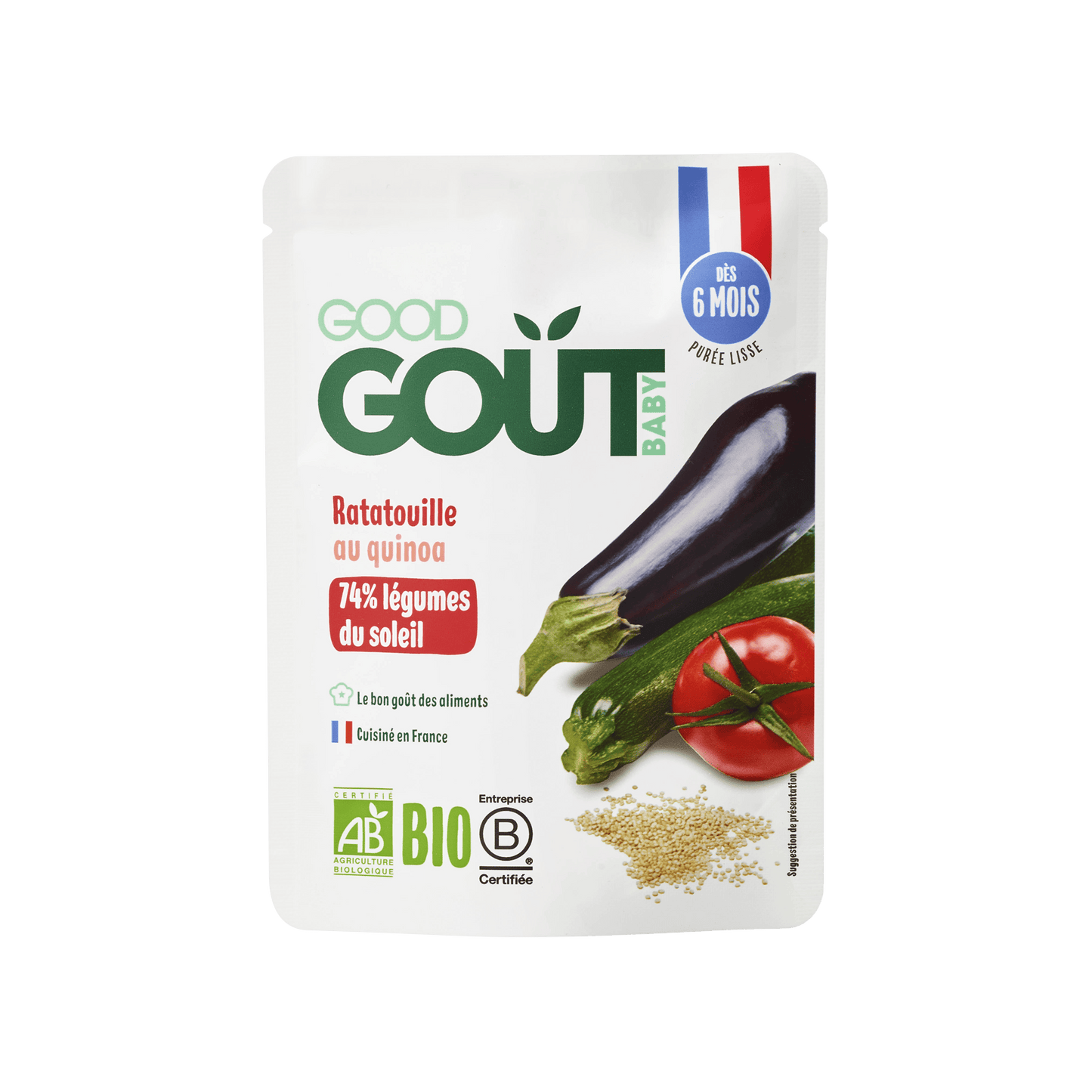 Good Gout Ratatouille au quinoa