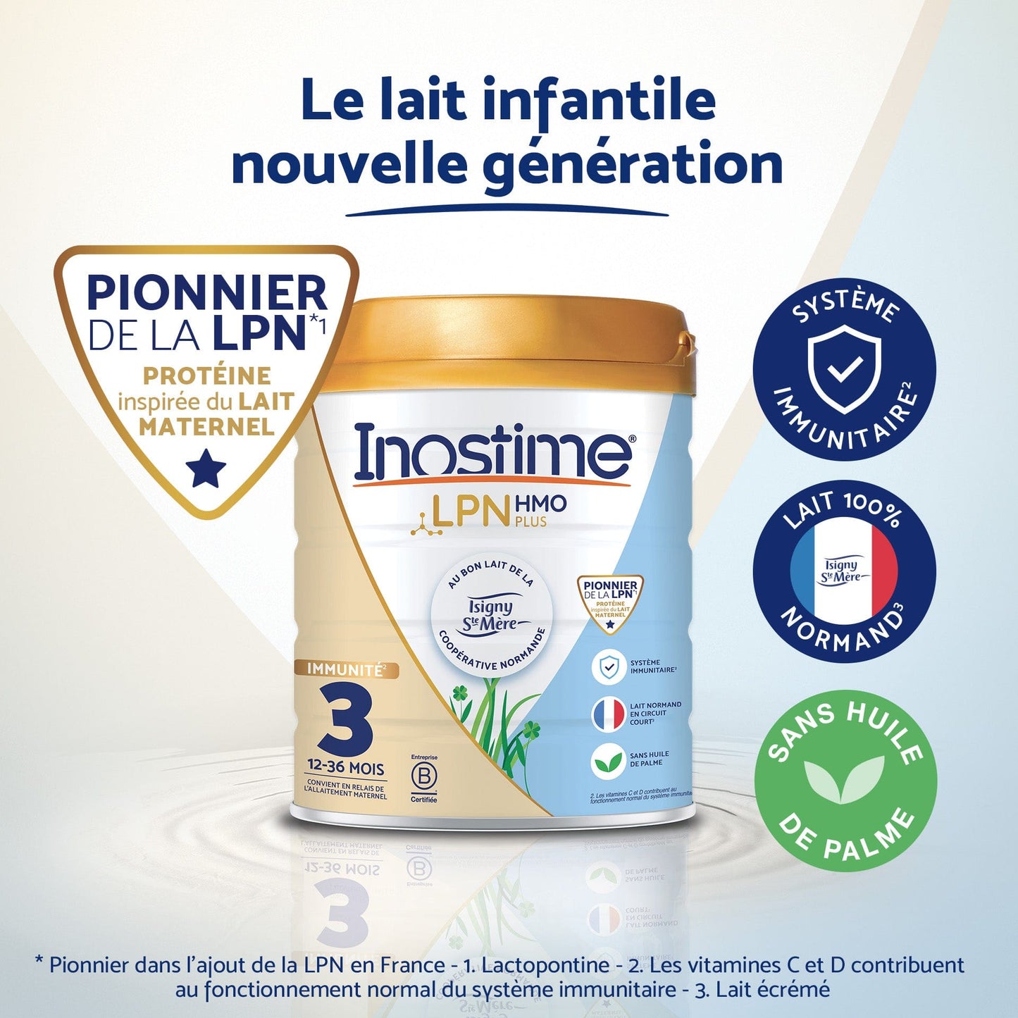 Inostime Inostime Lait de Croissance 3ème âge