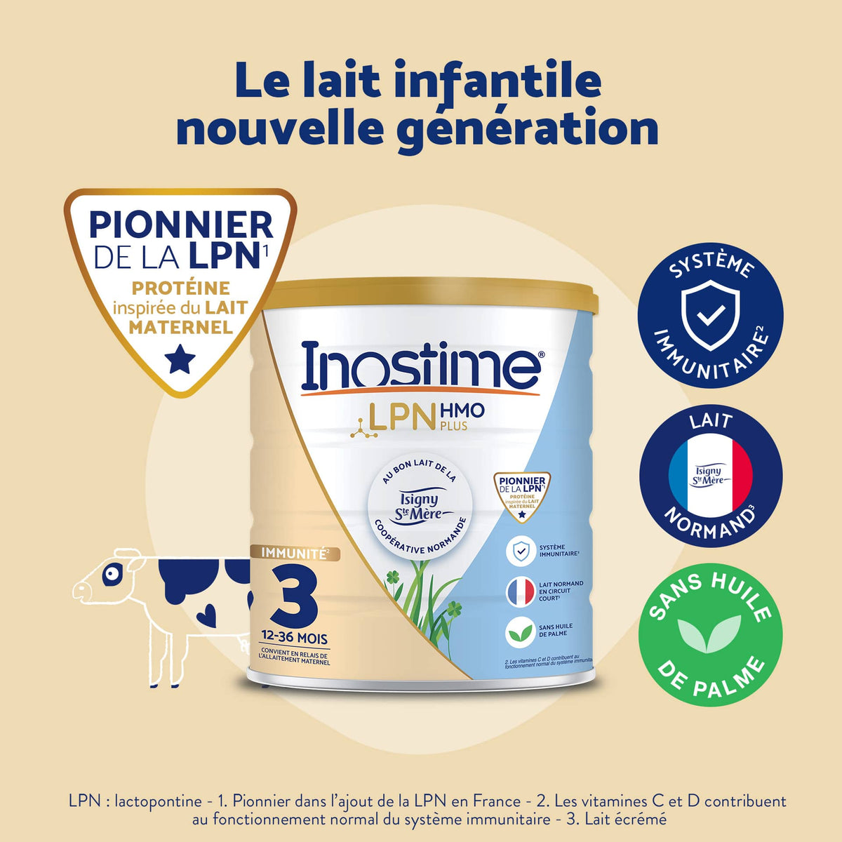 Inostime Inostime Lait de Croissance 3ème âge