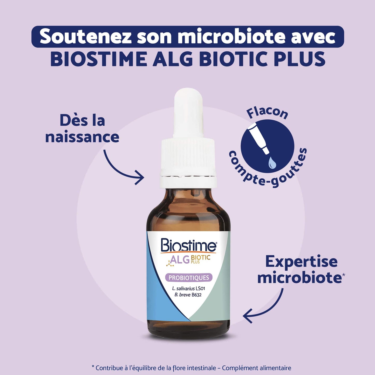 Probiotiques bébé - Biostime ALG BIOTIC PLUS