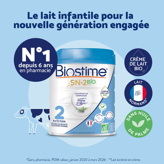 Biostime Biostime Lait de Suite 2ème âge