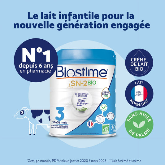 Biostime Biostime Lait de Croissance 3ème âge