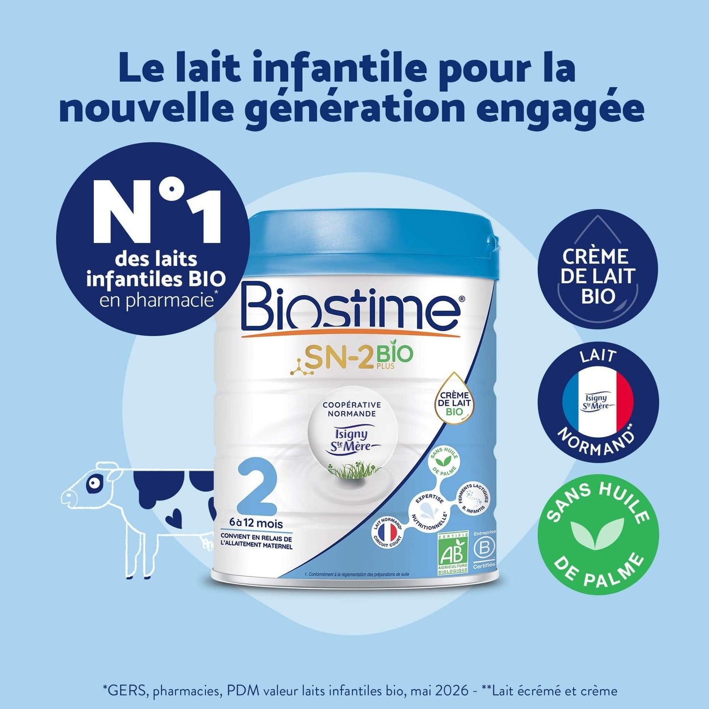 Biostime Biostime Lait de Suite 2ème âge