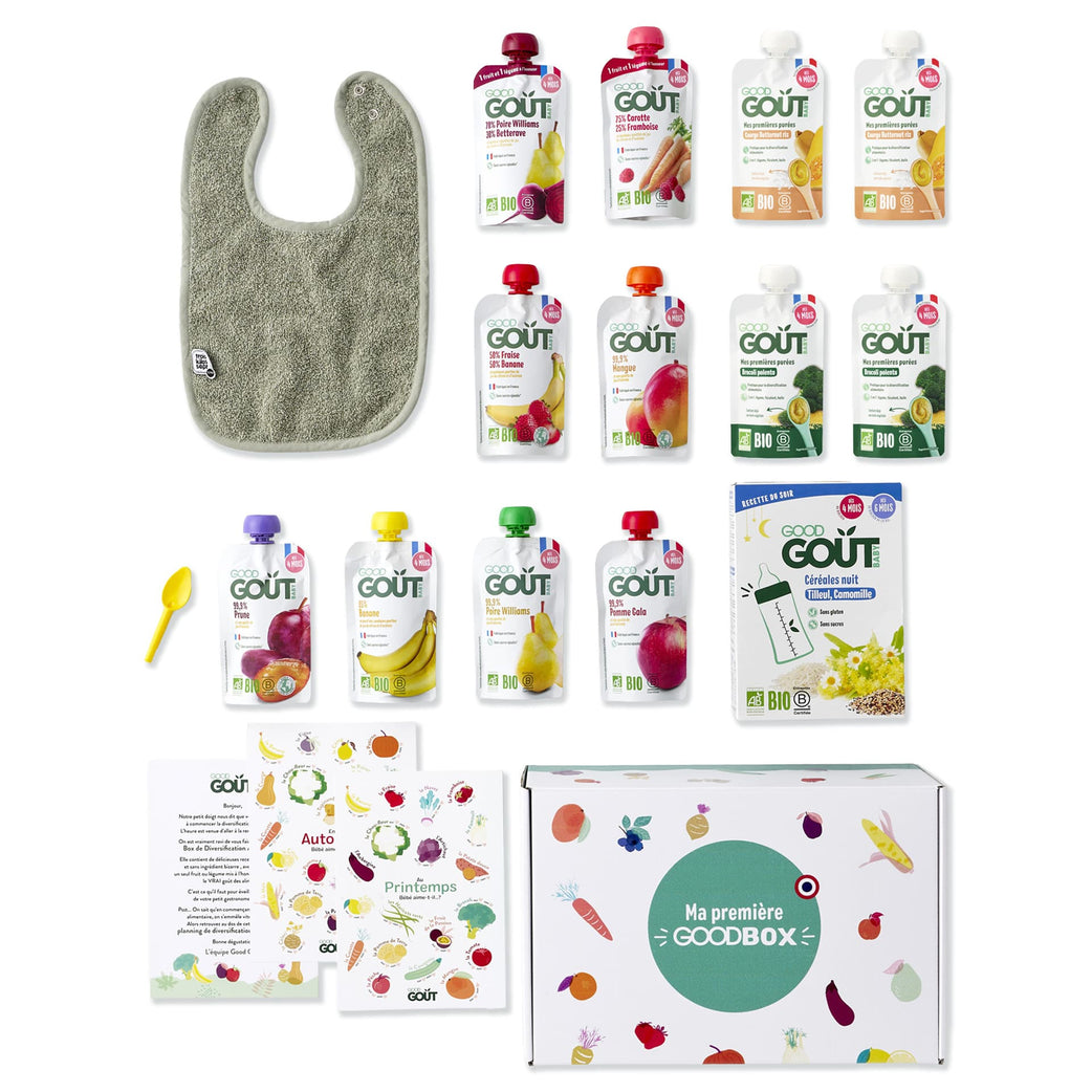 Food Diversification Pack: Organic Fruit Pouches and Vegetable Bowls ...