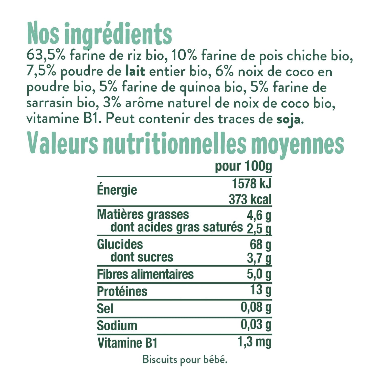 Good Gout Les carrés noix de coco