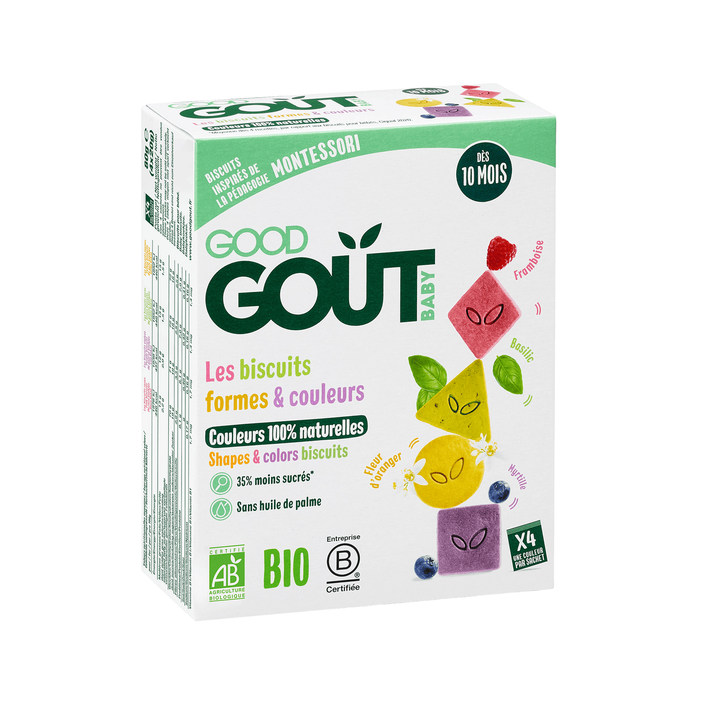 Good Gout Les Biscuits formes et couleurs