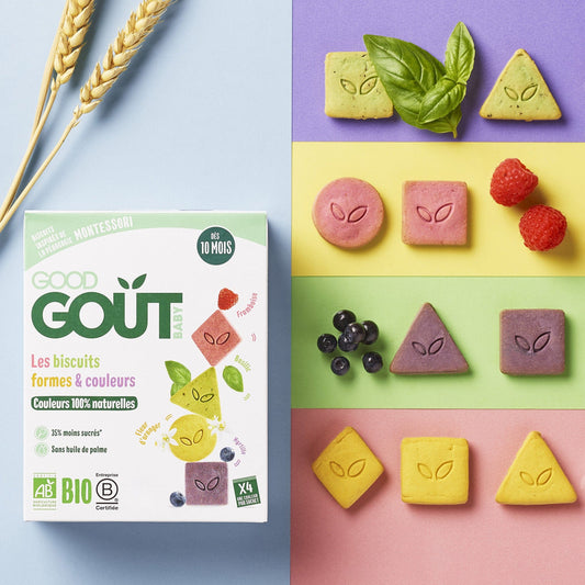 Good Gout Les Biscuits formes et couleurs