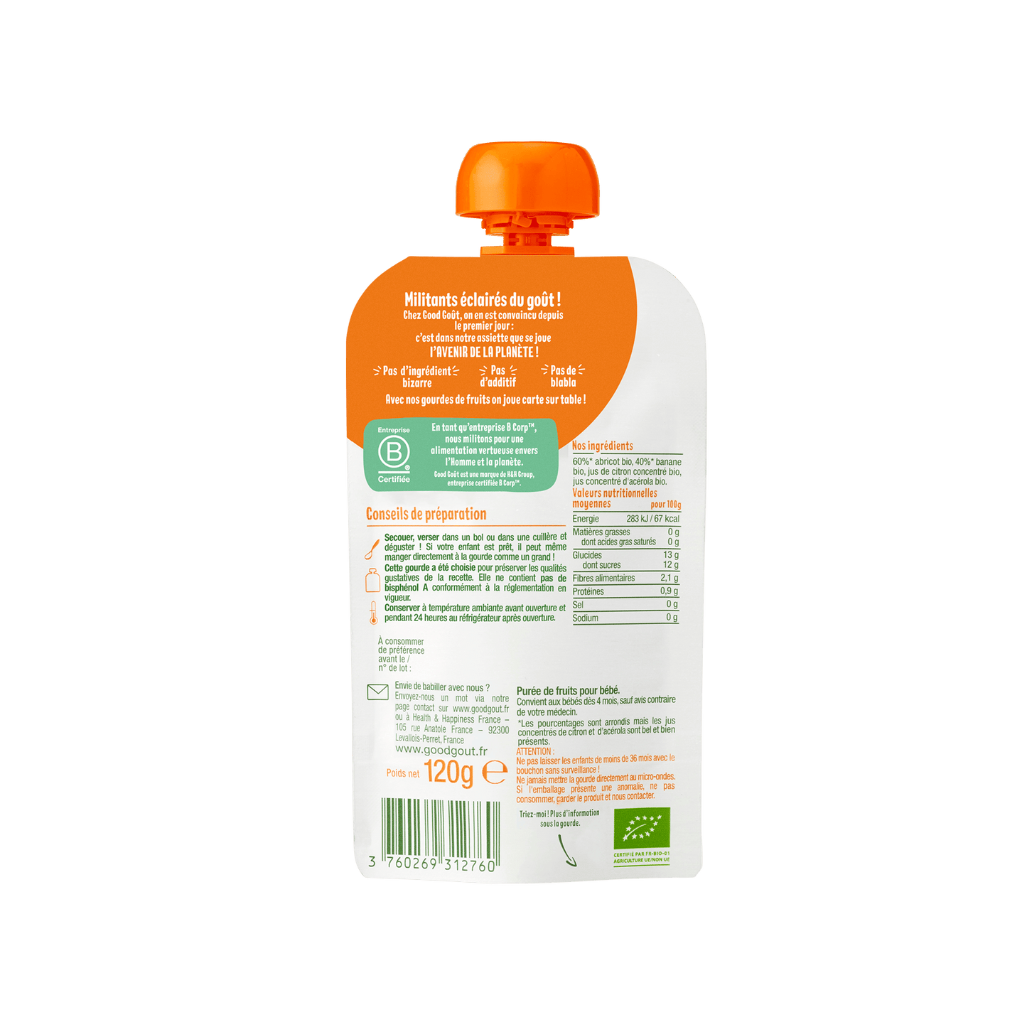 Good Gout Abricot banane