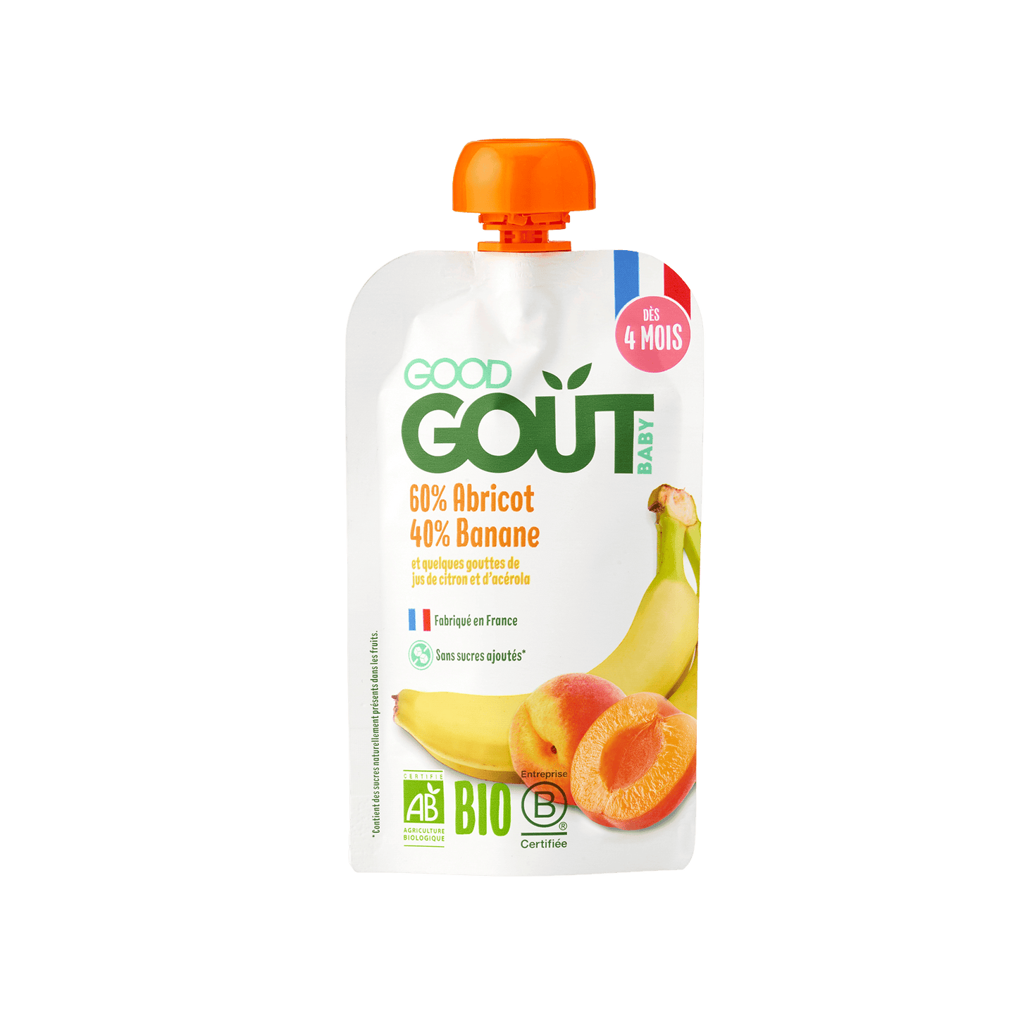 Good Gout Abricot banane 1 x 120gr.