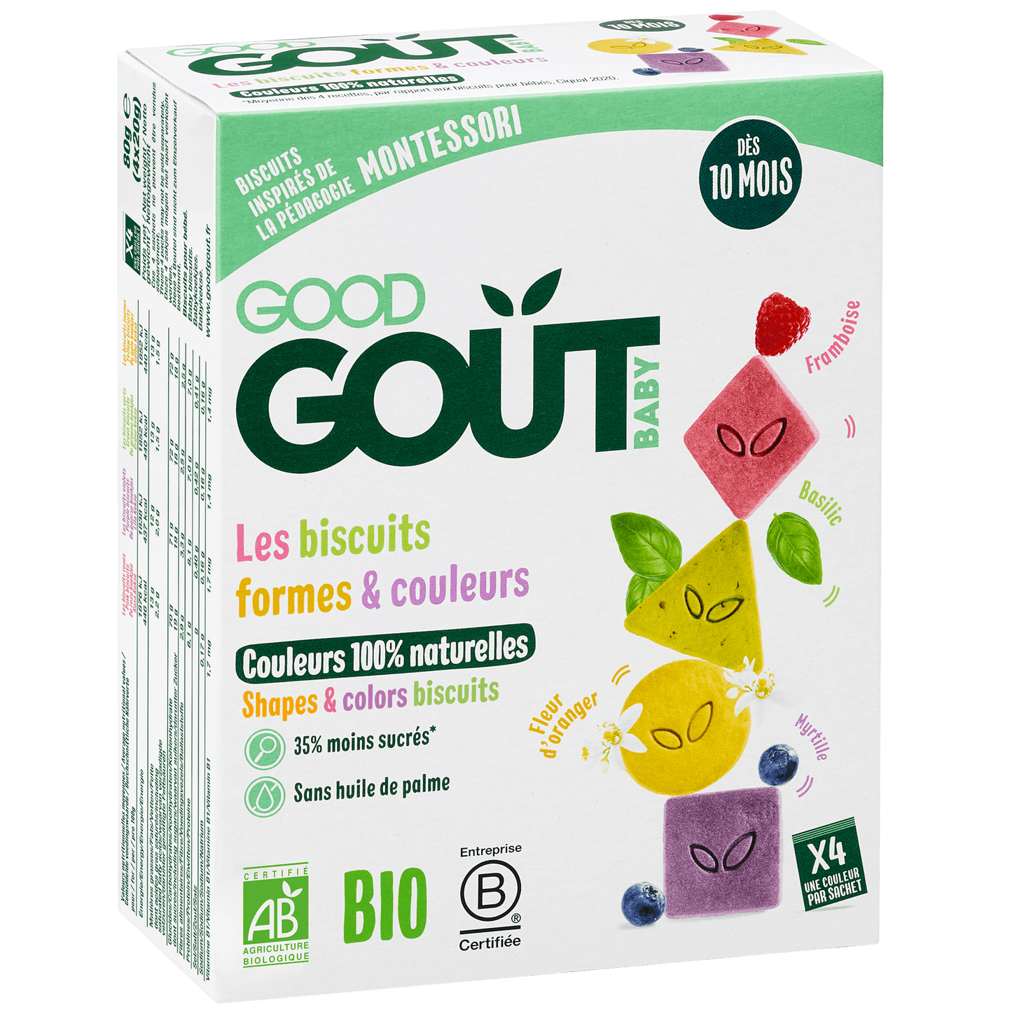 Good Gout Les Biscuits formes et couleurs