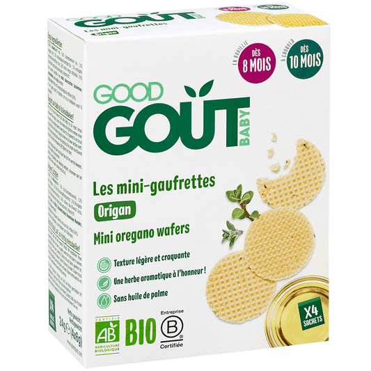 Good Gout Les mini-gaufrettes origan