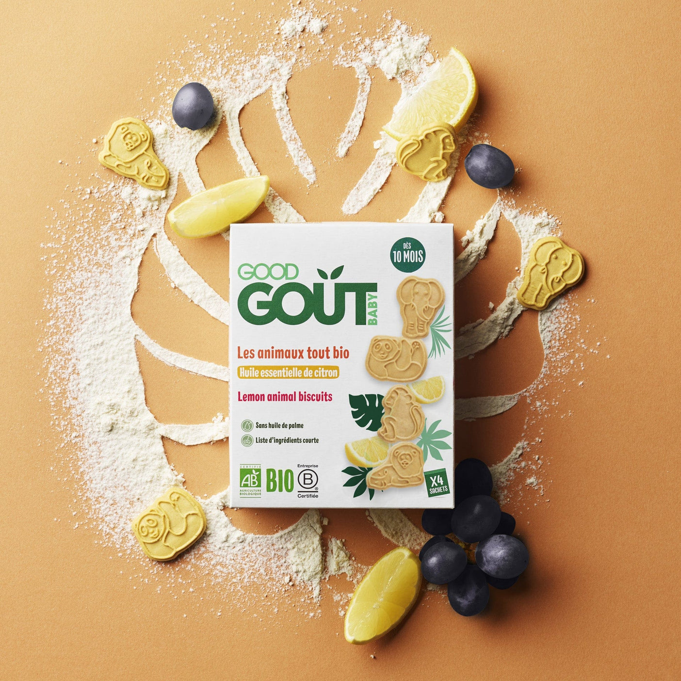 Biscuits - les animaux tout bio