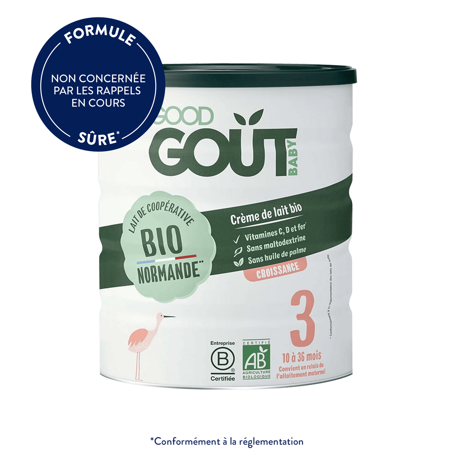 Good Gout Lait de croissance Bio dès 10 mois