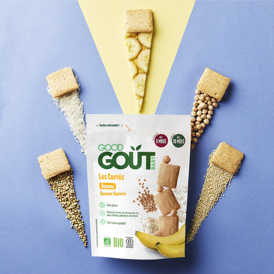 Good Gout Les carrés banane
